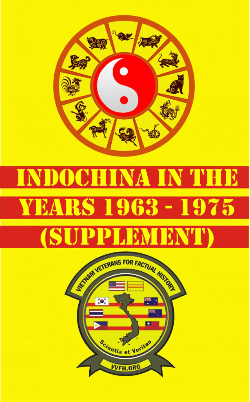 Indochina in the Years 1963 - 1975 Supplement